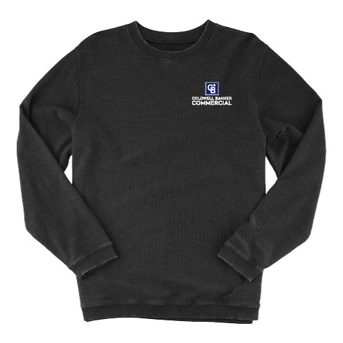 Boxercraft Womens Black Corded Crew-Coldwell Banker Commercial