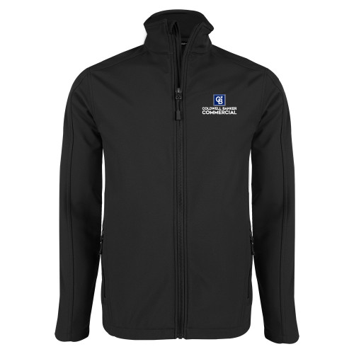 Black Softshell Jacket-Coldwell Banker Commercial