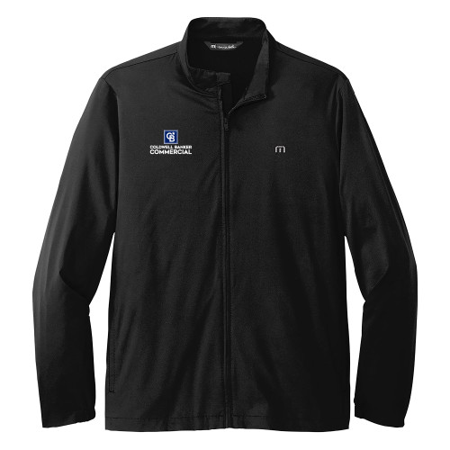 TravisMathew Black Surfside Full Zip Jacket-Coldwell Banker Commercial