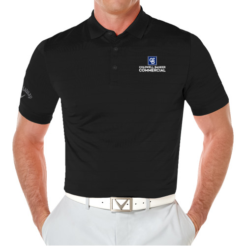 Callaway Black Opti Vent Polo-Coldwell Banker Commercial