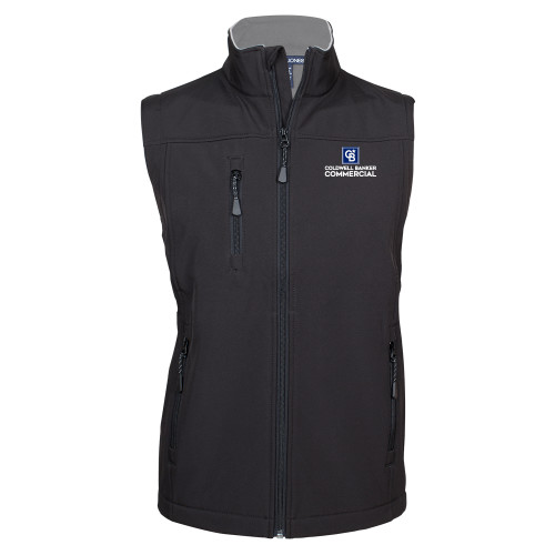 Black Premium Softshell Vest-Coldwell Banker Commercial