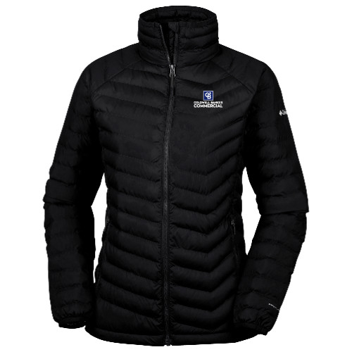 Columbia Womens Black Powder Lite Jacket-Coldwell Banker Commercial