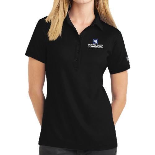 OGIO Womens Black Jewel Polo-Coldwell Banker Commercial