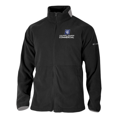 Columbia Black Everest Ridge Fleece Full Zip Jacket-Coldwell Banker Commercial