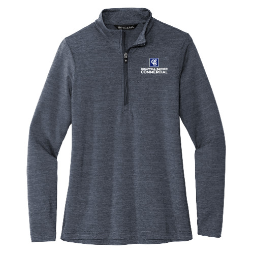 TravisMathew Womens Navy Crestview 1/4 Zip-Coldwell Banker Commercial