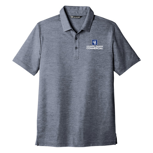 TravisMathew Navy Oceanside Heather Polo-Coldwell Banker Commercial