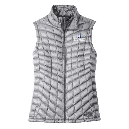 The North Face Womens Thermoball Grey Trekker Vest-Coldwell Banker Commercial