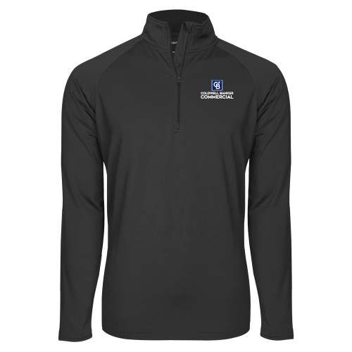 Sport Tek Charcoal Sport Wick Stretch 1/2 Zip Pullover-Coldwell Banker Commercial