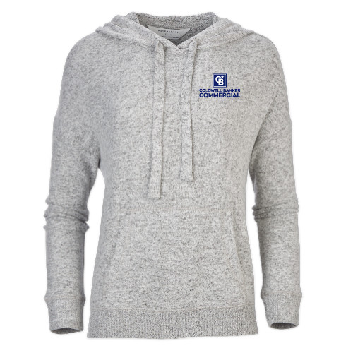 Boxercraft Womens Oxford Grey Heather Cuddle Soft Hoodie-Coldwell Banker Commercial