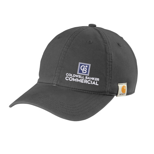 Carhartt Charcoal Cotton Adjustable Canvas Hat-Coldwell Banker Commercial