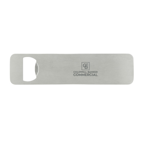 Magnetic Stainless Steel Bottle Opener-Coldwell Banker Commercial Engraved