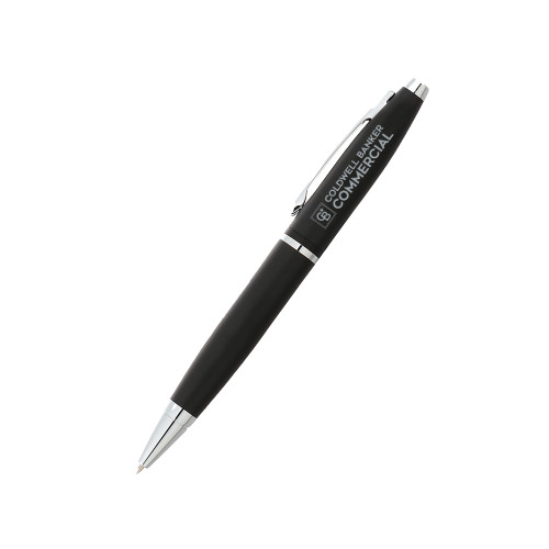 Cross Calais Matte Black Ballpoint Pen-Coldwell Banker Commercial - Horizontal Engraved