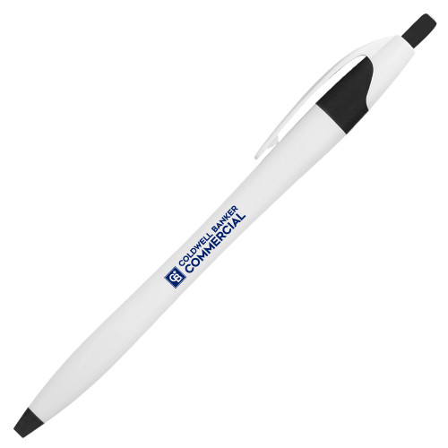 Dart White/Black Pen w/Blue Ink-Coldwell Banker Commercial Flat