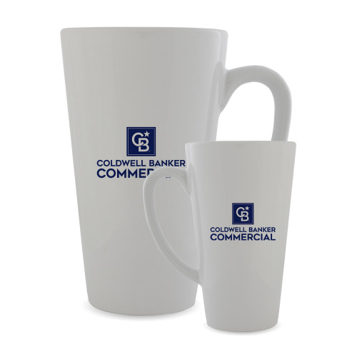 Full Color Latte Mug 17oz-Coldwell Banker Commercial Stacked