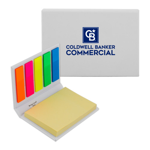 Micro Sticky Book-Coldwell Banker Commercial Stacked