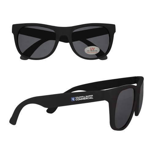 Black Sunglasses-Coldwell Banker Commercial Flat