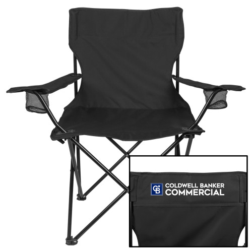 Deluxe Black Captains Chair-Coldwell Banker Commercial - Horizontal