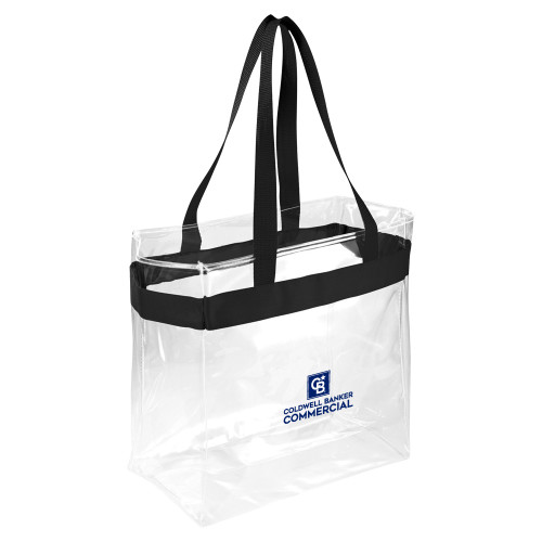 Game Day Clear Stadium Tote-Coldwell Banker Commercial Stacked