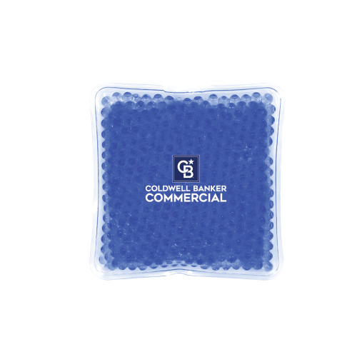 Blue Square Gel Beads Hot/Cold Pack-Coldwell Banker Commercial