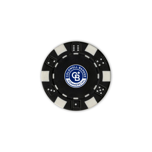 Black Game Chip-Coldwell Banker Commercial Circle