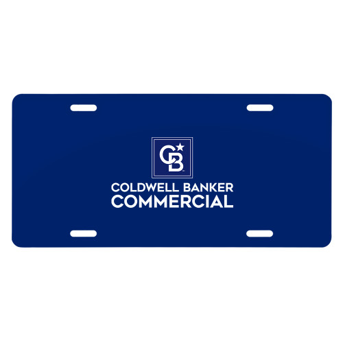 License Plate-Coldwell Banker Commercial Stacked