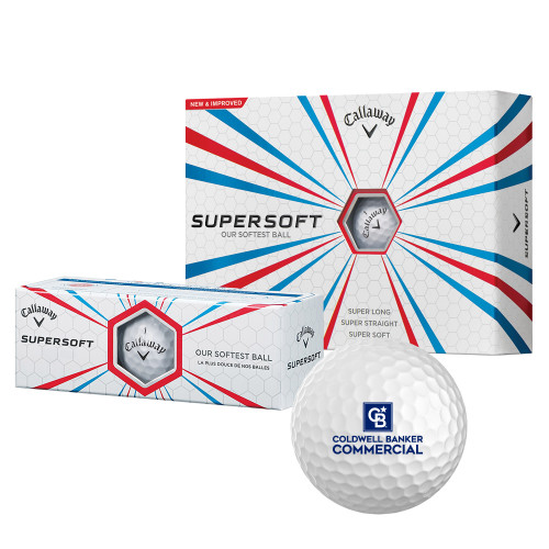 Callaway Supersoft Golf Balls 12/pkg-Coldwell Banker Commercial Stacked