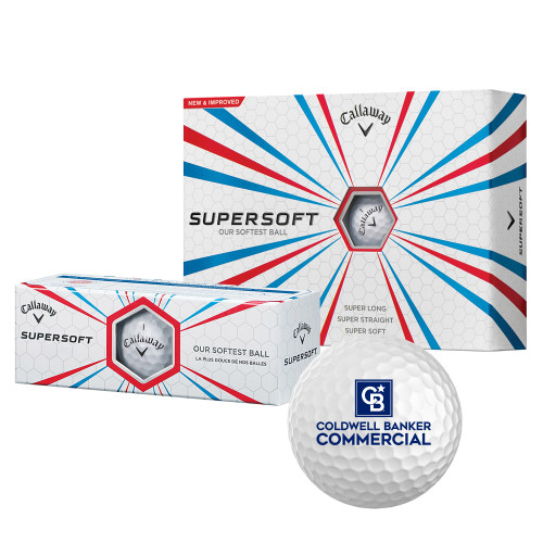 Callaway Supersoft Golf Balls 12/pkg-Coldwell Banker Commercial