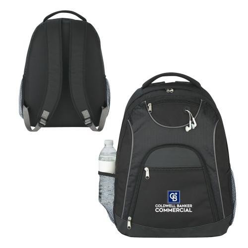 The Ultimate Black Computer Backpack-Coldwell Banker Commercial