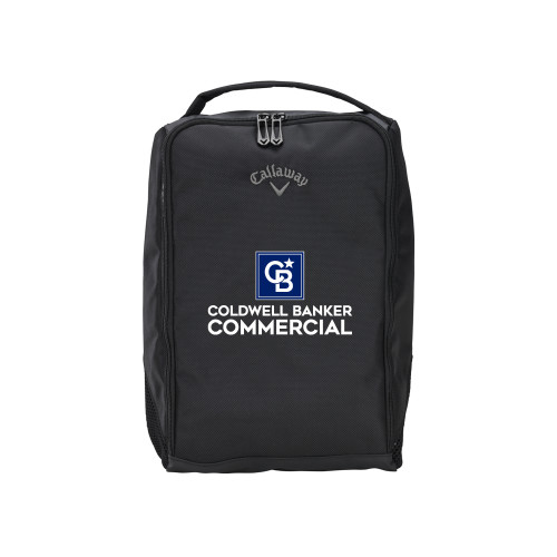 Callaway Clubhouse Black Golf Shoe Bag-Coldwell Banker Commercial