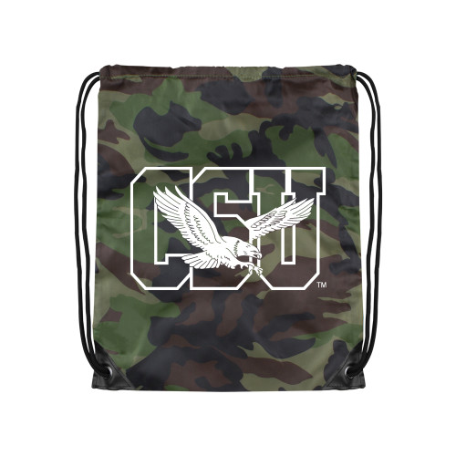  Camo Drawstring Backpack - Official Logo