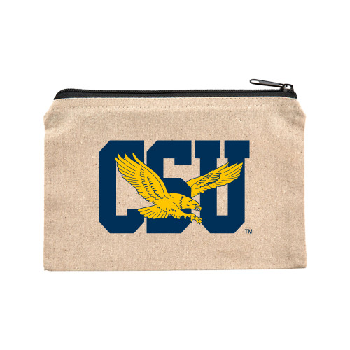  8oz. Natural Cotton Travel Pouch - Official Logo