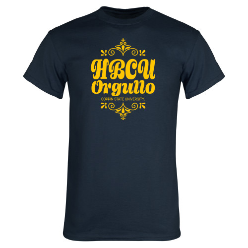  Navy T Shirt - HBCU Orgullo Hispanic Heritage - CSU