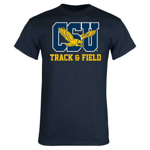  Navy T Shirt - Track & Field