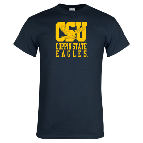 Navy T Shirt - CSU Coppin State Eagles
