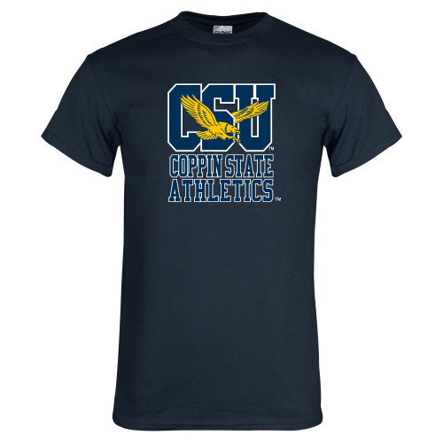  Navy T Shirt - CSU Coppin State Athletics