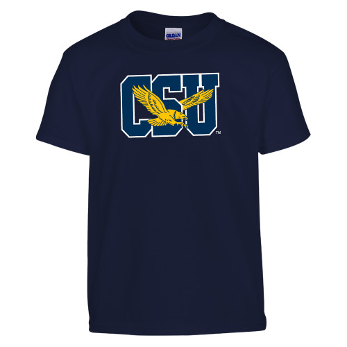  Youth Navy T Shirt - Official Logo