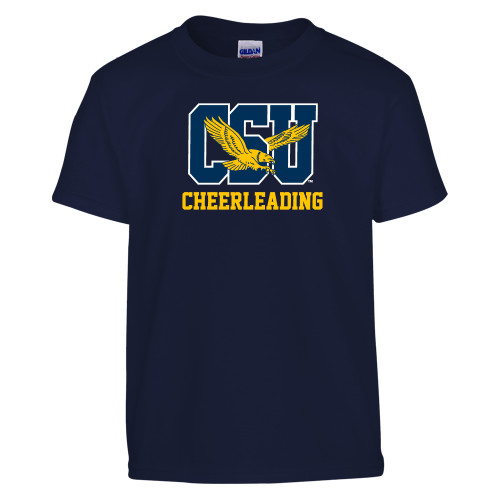  Youth Navy T Shirt - Cheerleading