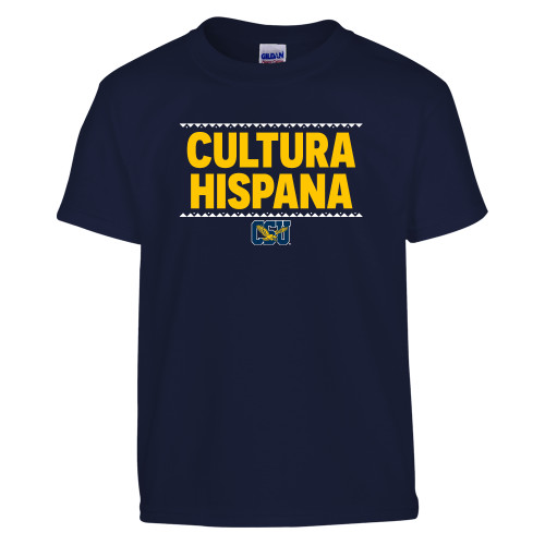  Youth Navy T Shirt - Cultura Hispana Hispanic Heritage - CSU