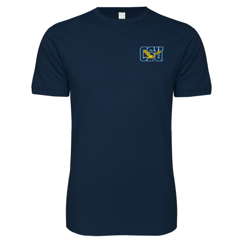  Next Level Navy SoftStyle T Shirt - Official Logo