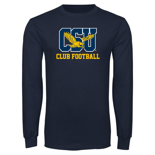  Navy Long Sleeve T-Shirt - Club Football