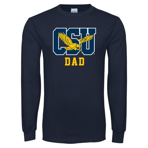  Navy Long Sleeve T-Shirt - Dad