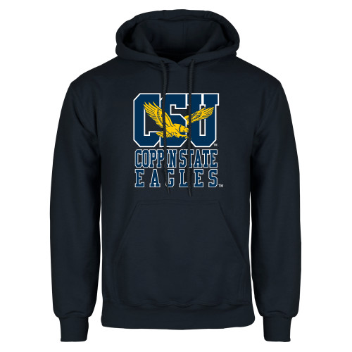  Navy Fleece Hoodie - CSU Coppin State Eagles