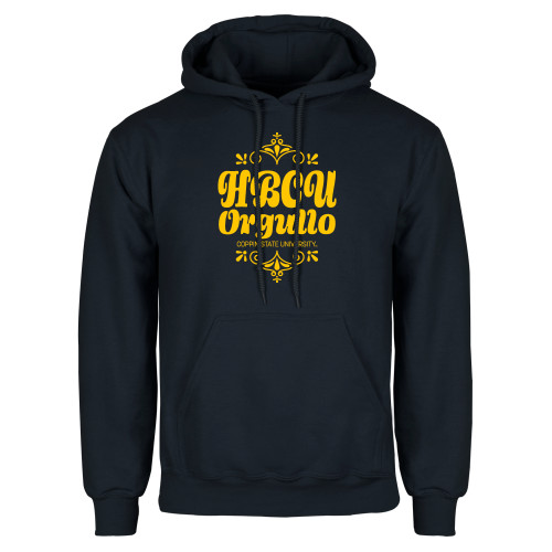  Navy Fleece Hoodie - HBCU Orgullo Hispanic Heritage - CSU