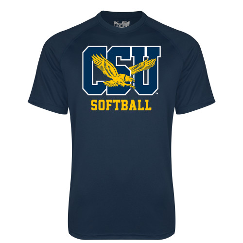  Under Armour Navy Tech Tee - Softball