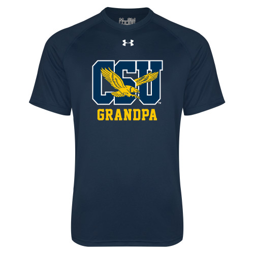  Under Armour Navy Tech Tee - Grandpa