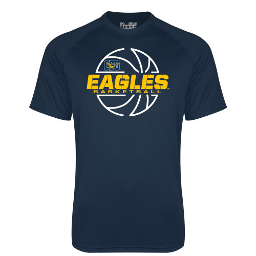  Under Armour Navy Tech Tee - Eagles Basketball Split Lined Ball