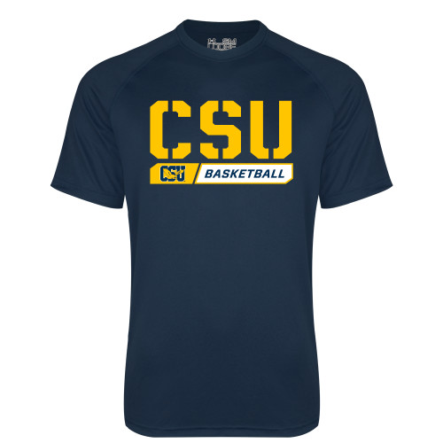  Under Armour Navy Tech Tee - CSU Basketball Stencil