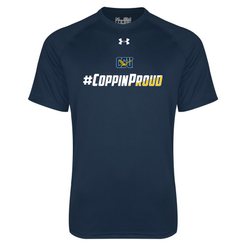 Under Armour Navy Tech Tee - #CoppinProud