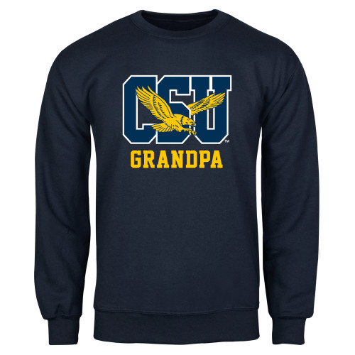  Navy Fleece Crew - Grandpa