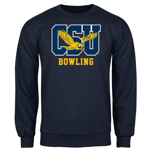  Navy Fleece Crew - Bowling